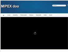 Tablet Screenshot of mipex-bh.com